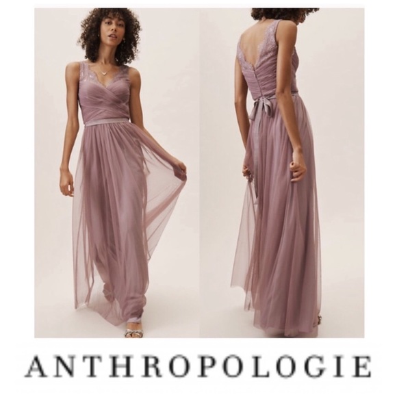 Anthropologie Dresses & Skirts - Anthropologie Hitherto Bhldn "Fleur" Formal Dress Size 2